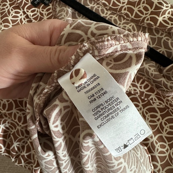 Dynamite A-line brown dress - Picture 4 of 5